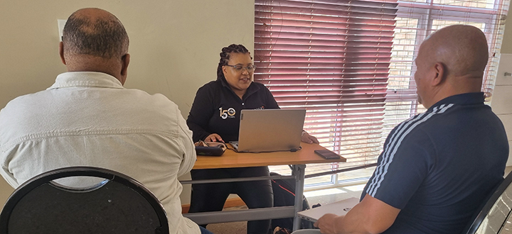 Diane Coetzee shares a laugh with a current student_teaser_.jpg